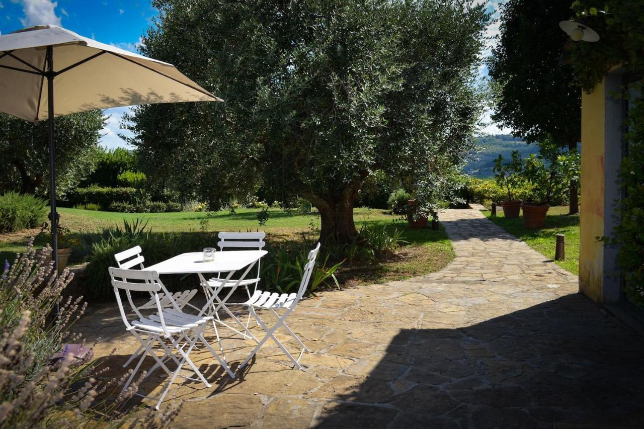 Dante Country House - Casa Con Piscina Privata E Jacuzzi Tra Firenze E Chianti Скандичи Екстериор снимка