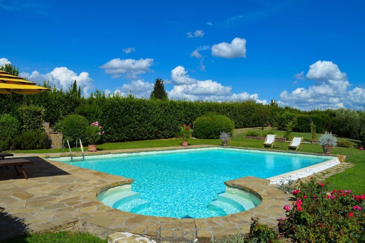 Dante Country House - Casa Con Piscina Privata E Jacuzzi Tra Firenze E Chianti Скандичи Екстериор снимка