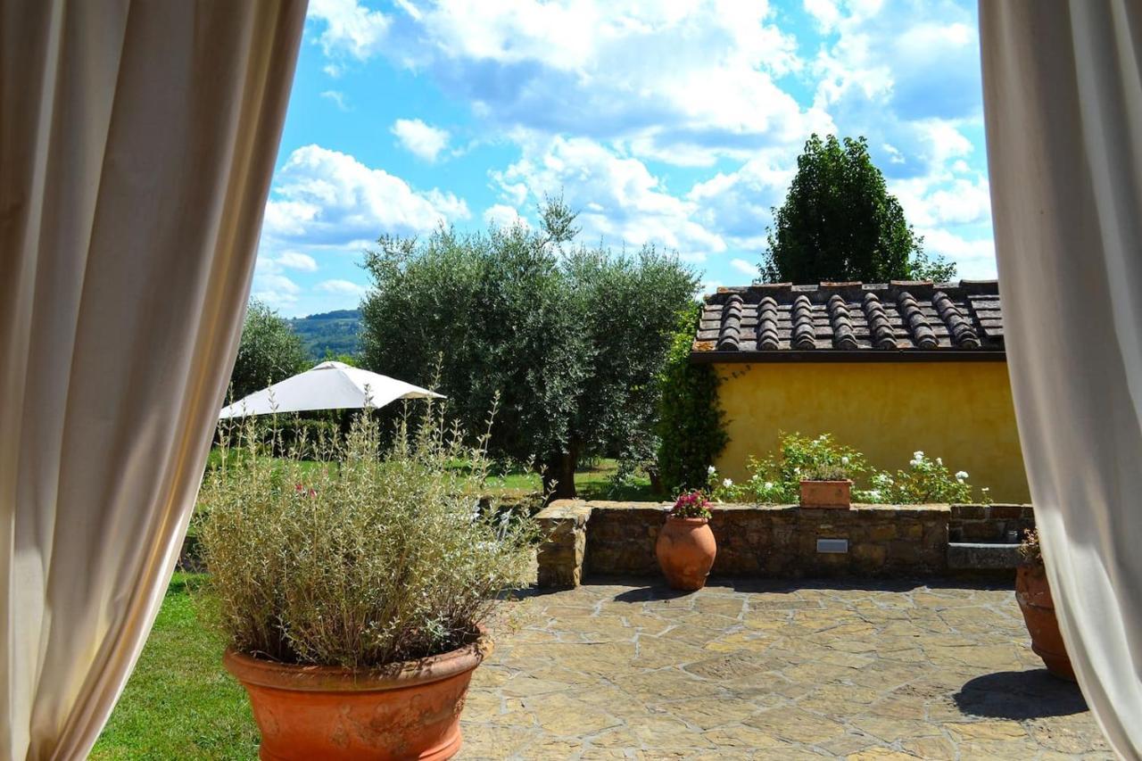 Dante Country House - Casa Con Piscina Privata E Jacuzzi Tra Firenze E Chianti Скандичи Екстериор снимка