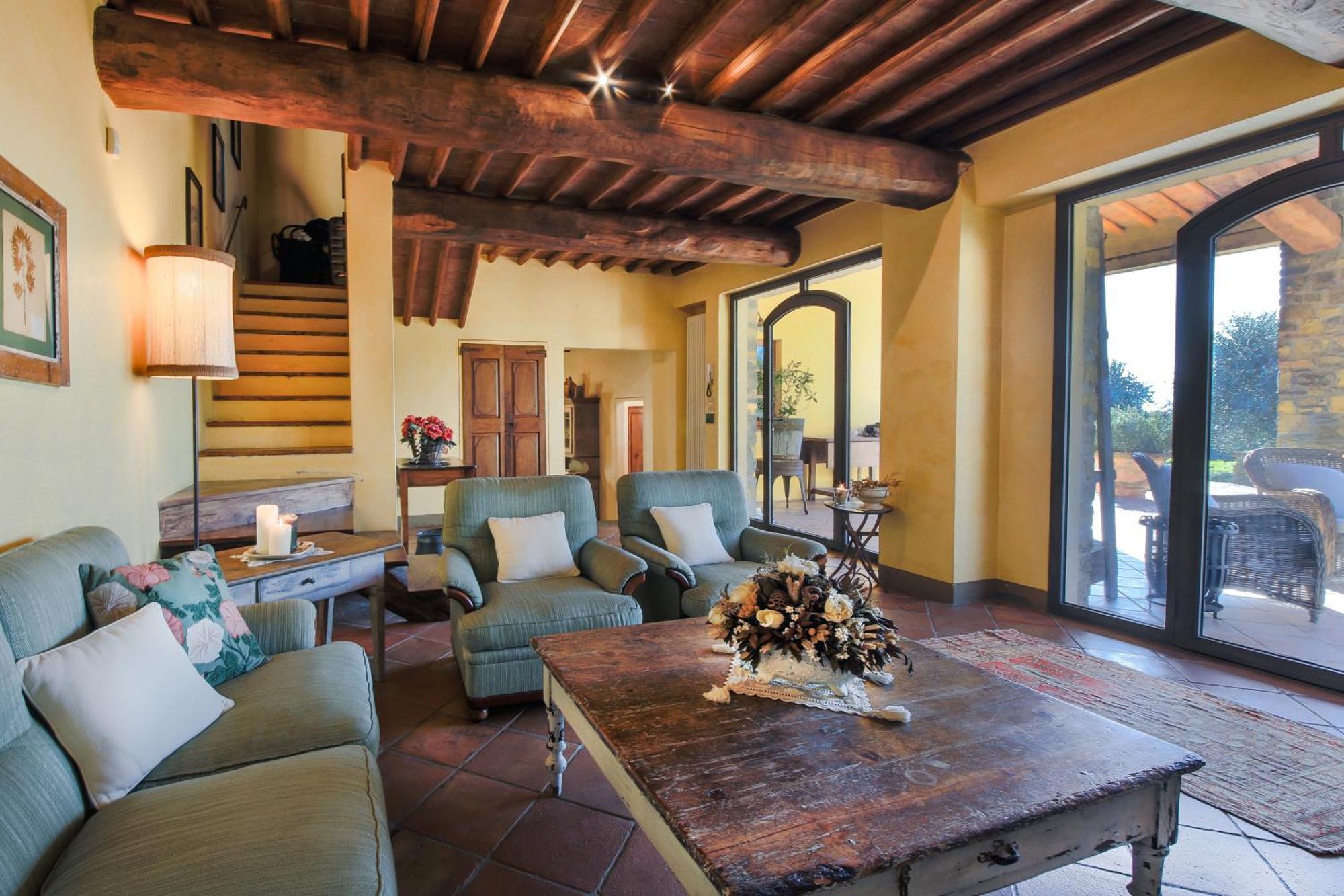 Dante Country House - Casa Con Piscina Privata E Jacuzzi Tra Firenze E Chianti Скандичи Екстериор снимка